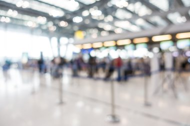 Havaalanı yolcu iç bulanıklık 