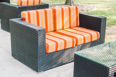 Kanepe açık veranda ile