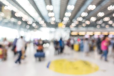 Havaalanı yolcu iç bulanıklık 
