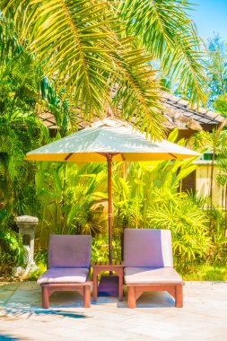 lüks Açık Yüzme Havuzu