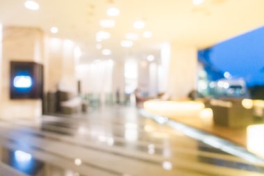 Otel lobisinde bulanıklık