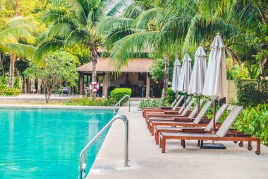 Güzel lüks Açık Yüzme Havuzu