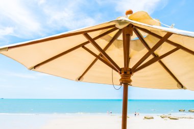 Güzel manzara plaj ve deniz