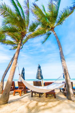 Güzel tropikal plaj ve deniz