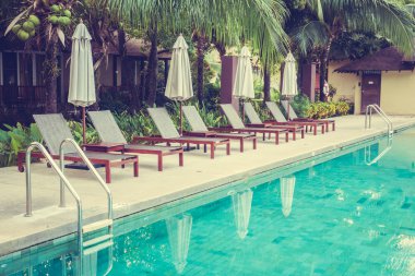 Güzel lüks Açık Yüzme Havuzu