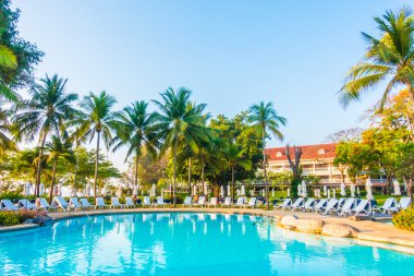 Güzel lüks Açık Yüzme Havuzu