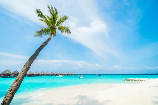 Beautiful tropical Maldives resort hotel — Stock Photo, Image