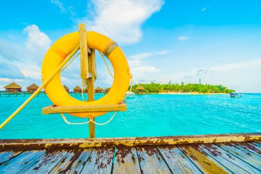 lifebouy veya Emanet halka Maldivler resort