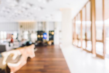 Soyut güzel lüks otel lobi iç bulanıklık