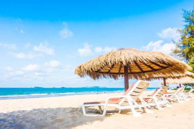 Şemsiye ve plaj sandalye