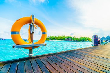 lifebouy veya Emanet halka Maldivler resort