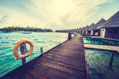 lifebouy veya Emanet halka Maldivler resort