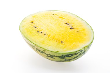 Taze sarı karpuz meyve