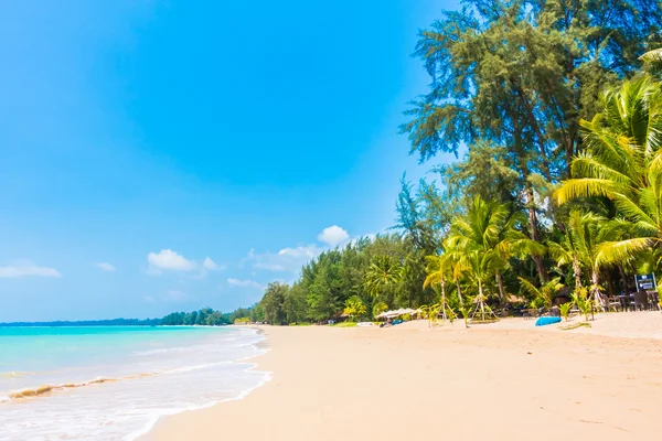 Bella spiaggia tropicale e mare — Foto Stock