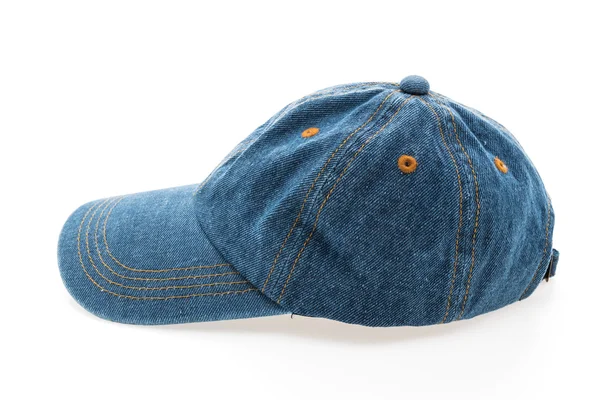 Jean beyzbol şapkası — Stok fotoğraf