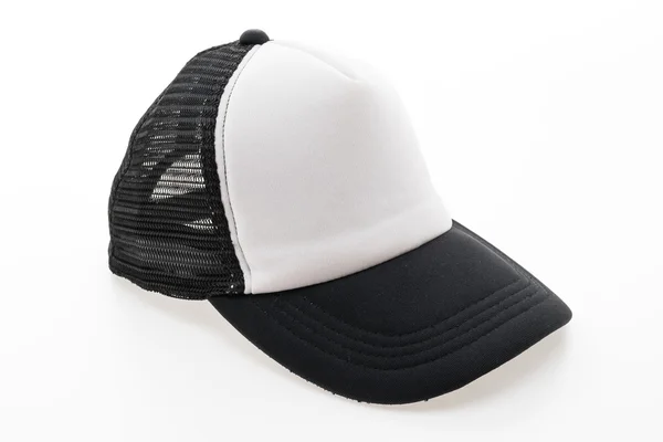 Siyah beyzbol şapkası — Stok fotoğraf