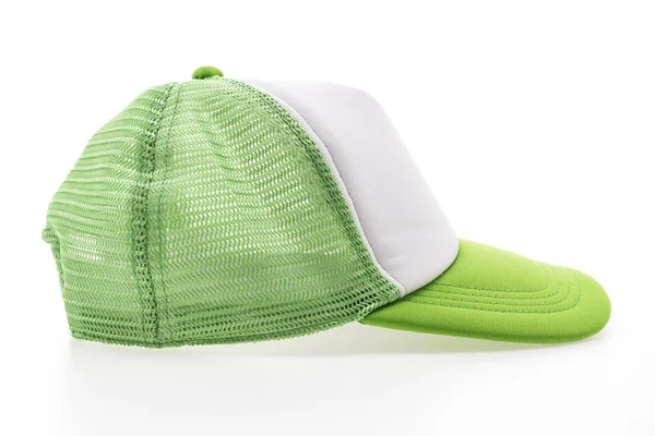 绿色的棒球帽 — 图库照片