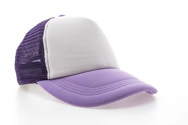 Gorra de béisbol púrpura — Foto de Stock