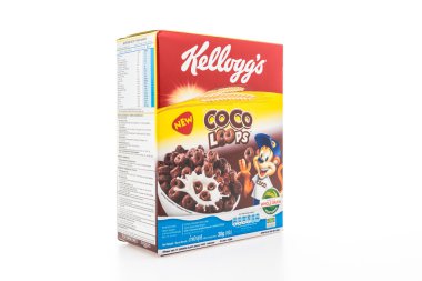 Mısır gevreği kutusu marka kelloggs