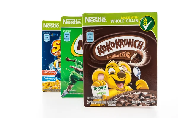 Nestle'nin Mısır gevreği kutusu — Stok fotoğraf
