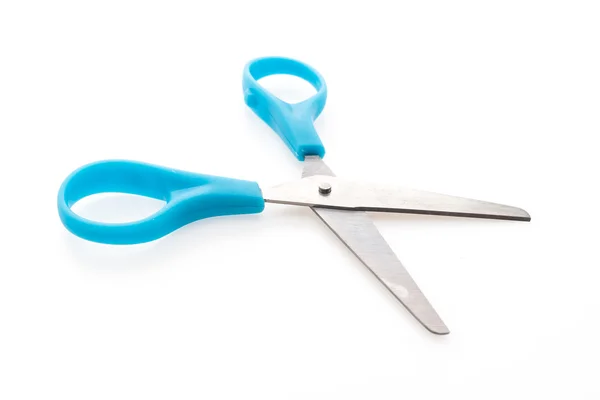 Plastic Colorful scissor — Stock Photo, Image