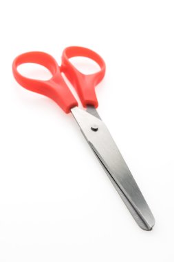 Plastik renkli makas