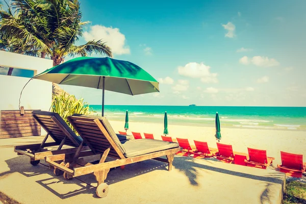 Şemsiye ve plaj sandalye