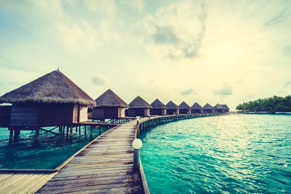 Güzel Maldivler ada