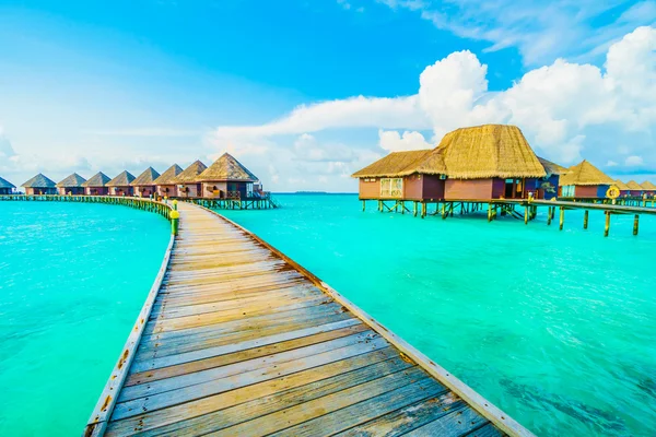 Güzel tropikal Maldivler ada