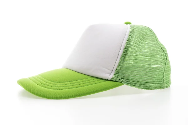 Yeşil beyzbol şapkası — Stok fotoğraf