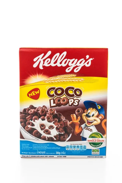 Mısır gevreği kutusu marka kelloggs