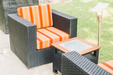 Kanepe açık veranda ile