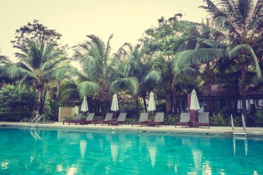 Güzel lüks Açık Yüzme Havuzu