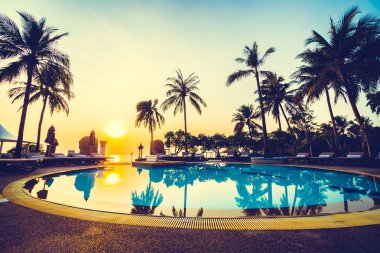 güzel bir Yüzme Havuzu