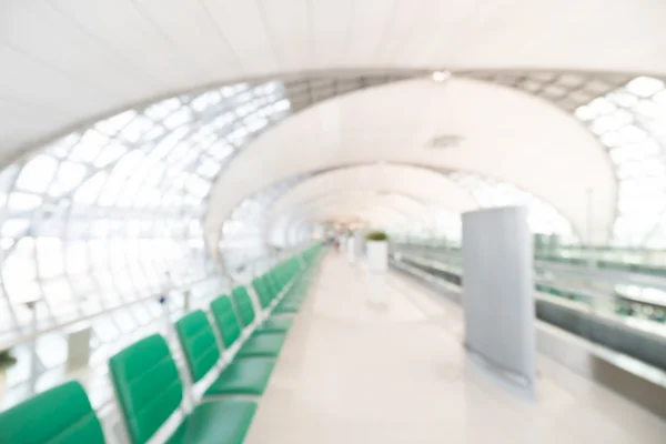 Blur airport terminal interior — Stock Photo, Image