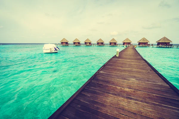 Güzel Maldivler ada