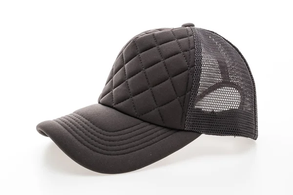 Siyah beyzbol şapkası — Stok fotoğraf