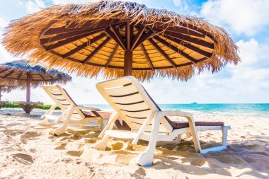 Şemsiye ve plaj sandalye