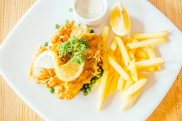 lezzetli balık ve cips