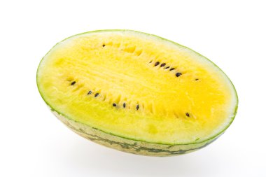 Taze sarı karpuz meyve