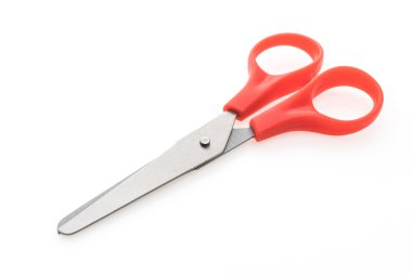 Plastik renkli makas