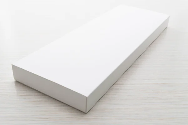 Witte box voor mock up — Stockfoto