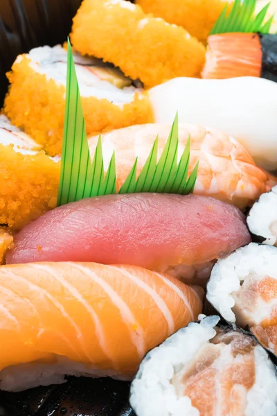 Owoce morza sushi Japoński żywności stylu — Zdjęcie stockowe