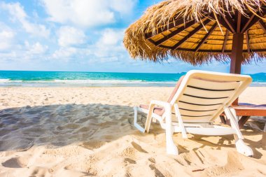 Şemsiye ve plaj sandalye