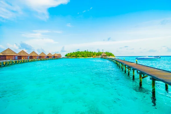 Nádherný tropický ostrov Maledivy — Stock fotografie
