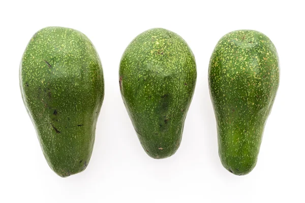 Zelené čerstvé avokádo — Stock fotografie