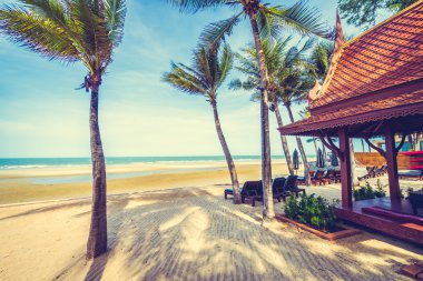 Şemsiye ve plaj sandalye 