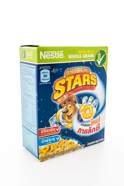 Caja de cereales Nestlé — Foto de Stock