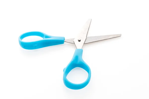 Plastic Colorful scissor — Stock Photo, Image