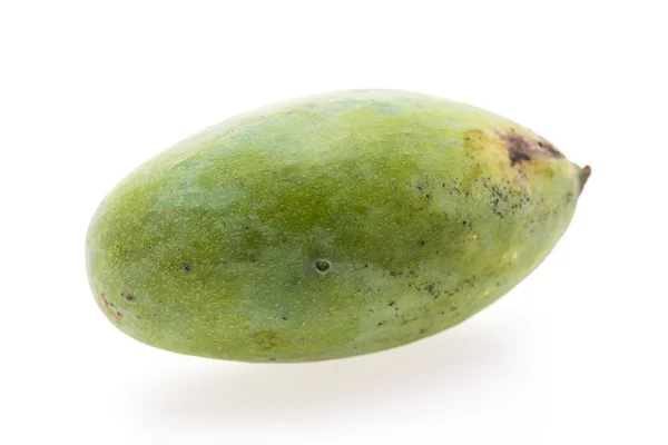Зелений манго фрукти — стокове фото